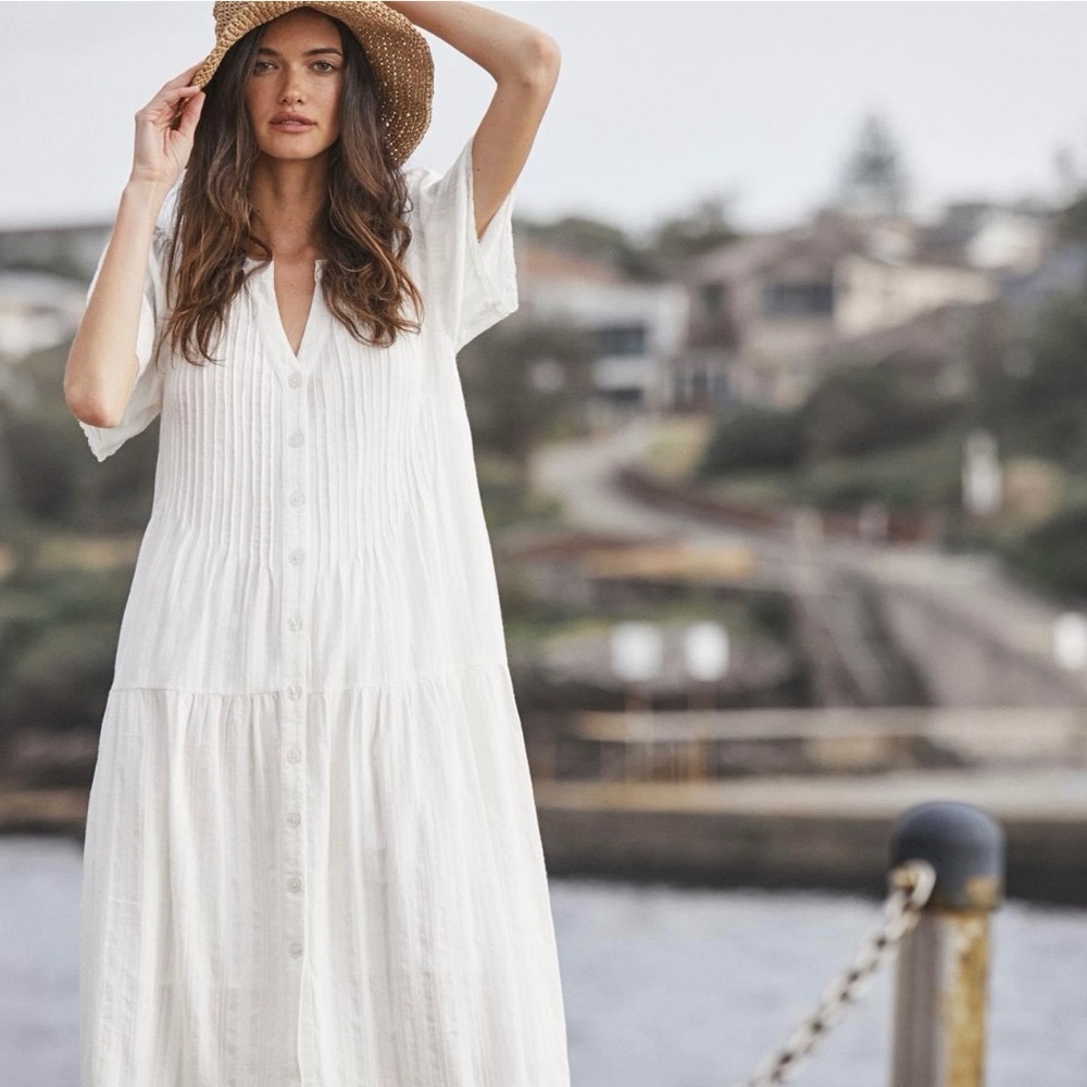 Auguste The Label White Maxi Dress